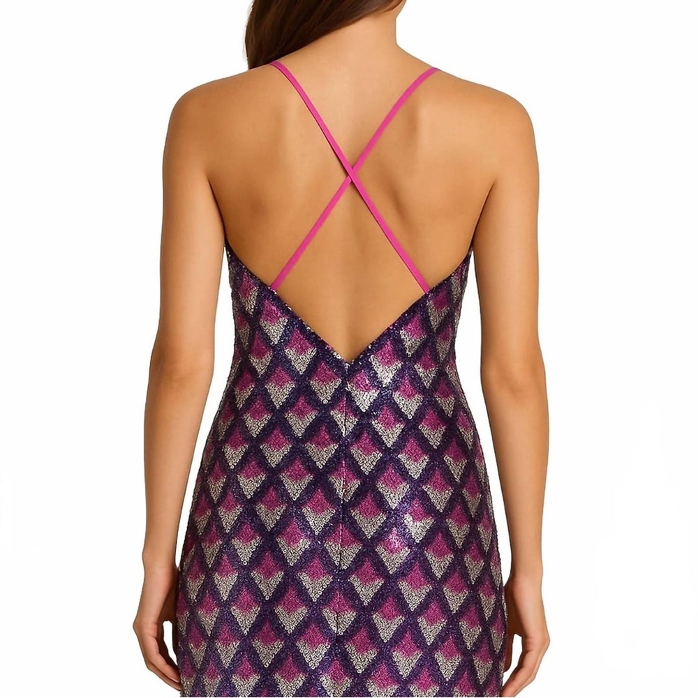 Ramy Brook | Berkeley Sequin Cocktail Dress size 2 NWT - Picture 2 of 3